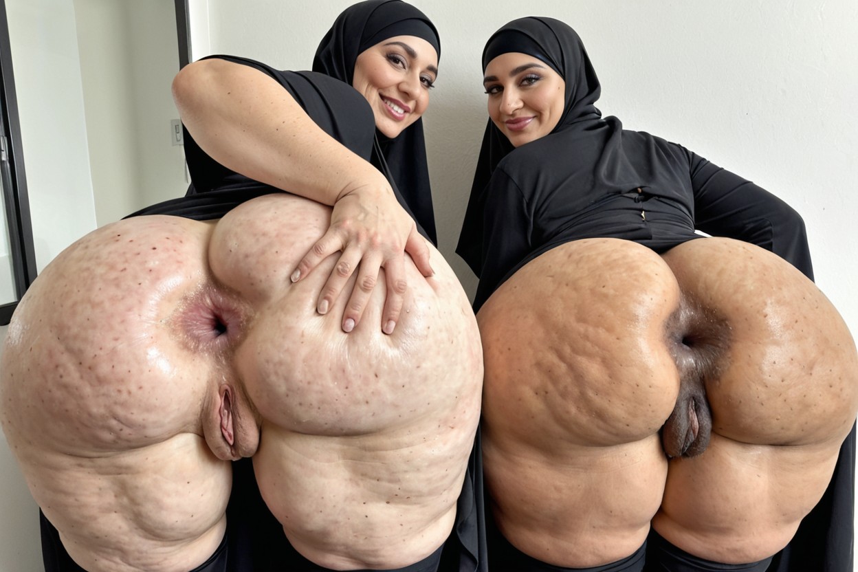 Massive Thighs, Mega Asses, Cellulite Thighs BBW AI Porn