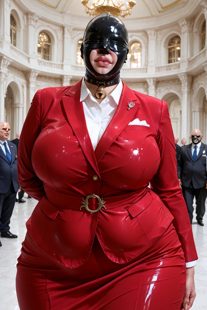 프론트뷰, Fatty Politician, Quiet Political Atmosphere BBW AI 야짤