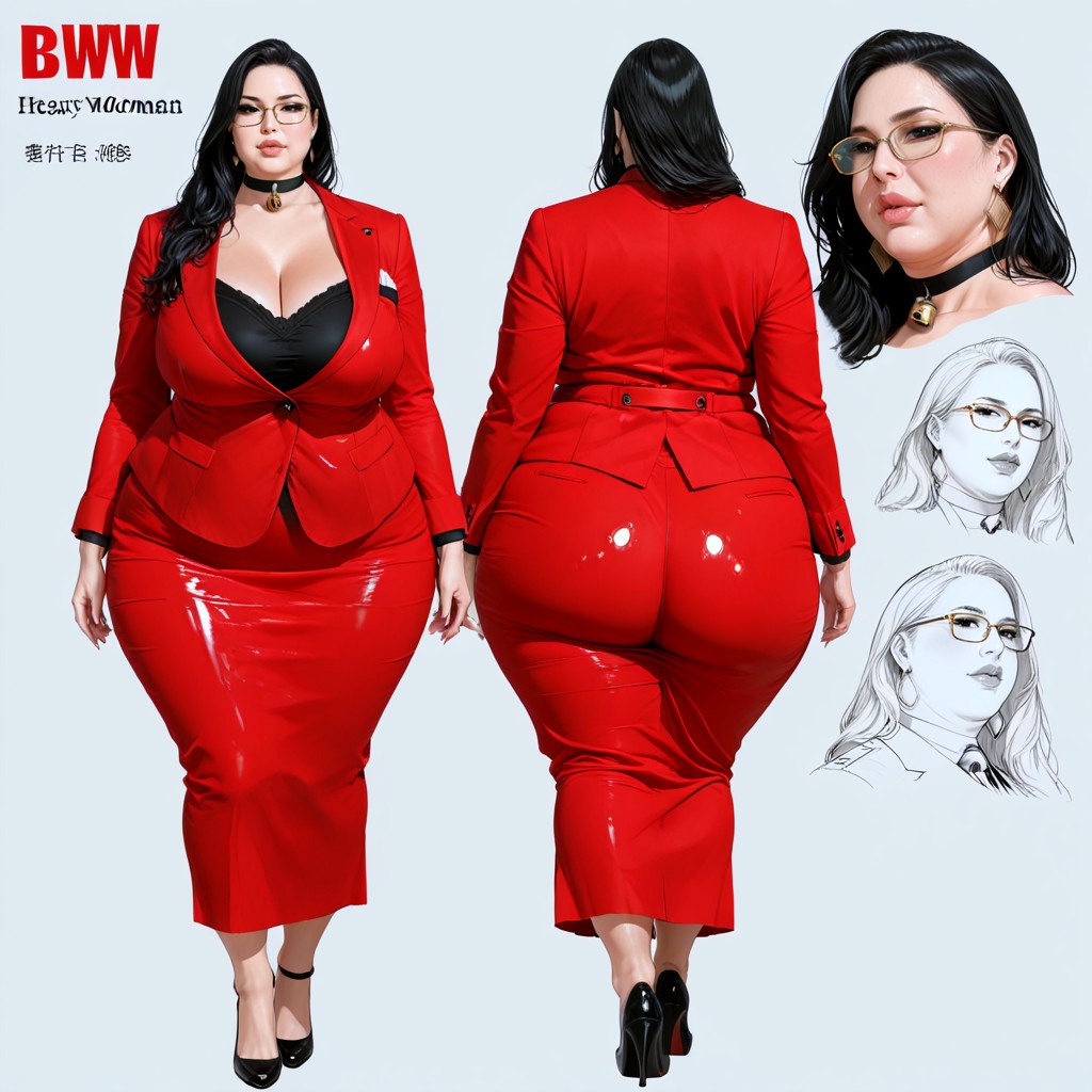 Model Sheet, Plump Large Lips, Clothed Natural Saggy Breasts Porno BBW IA