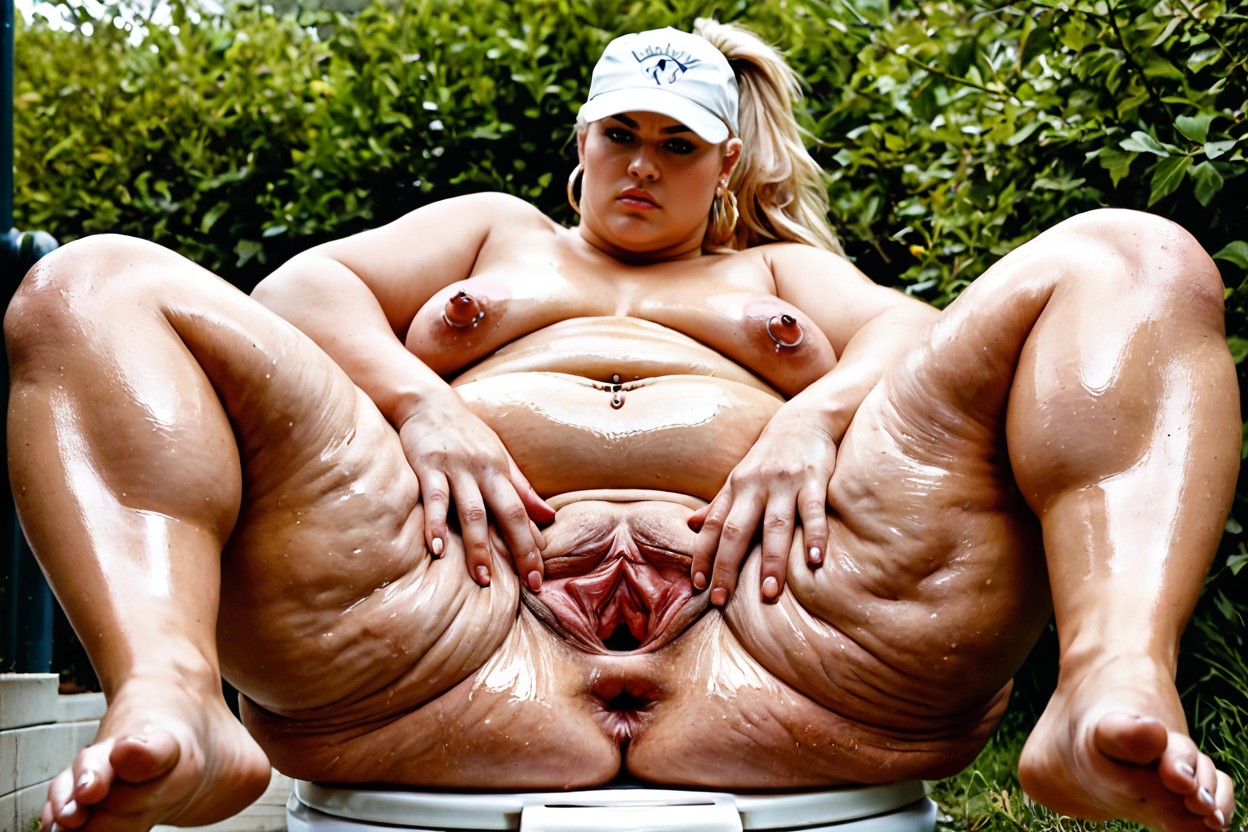 Ssbbw, Extremely Large Labia, Sit BBW AI Porn