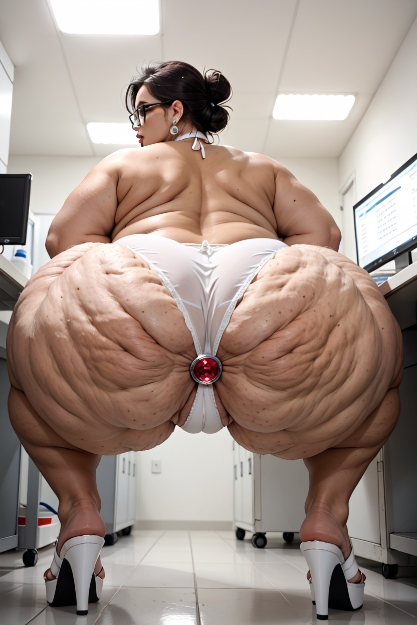 Motherly, Low Angle, Cleanliness BBW AI Porn