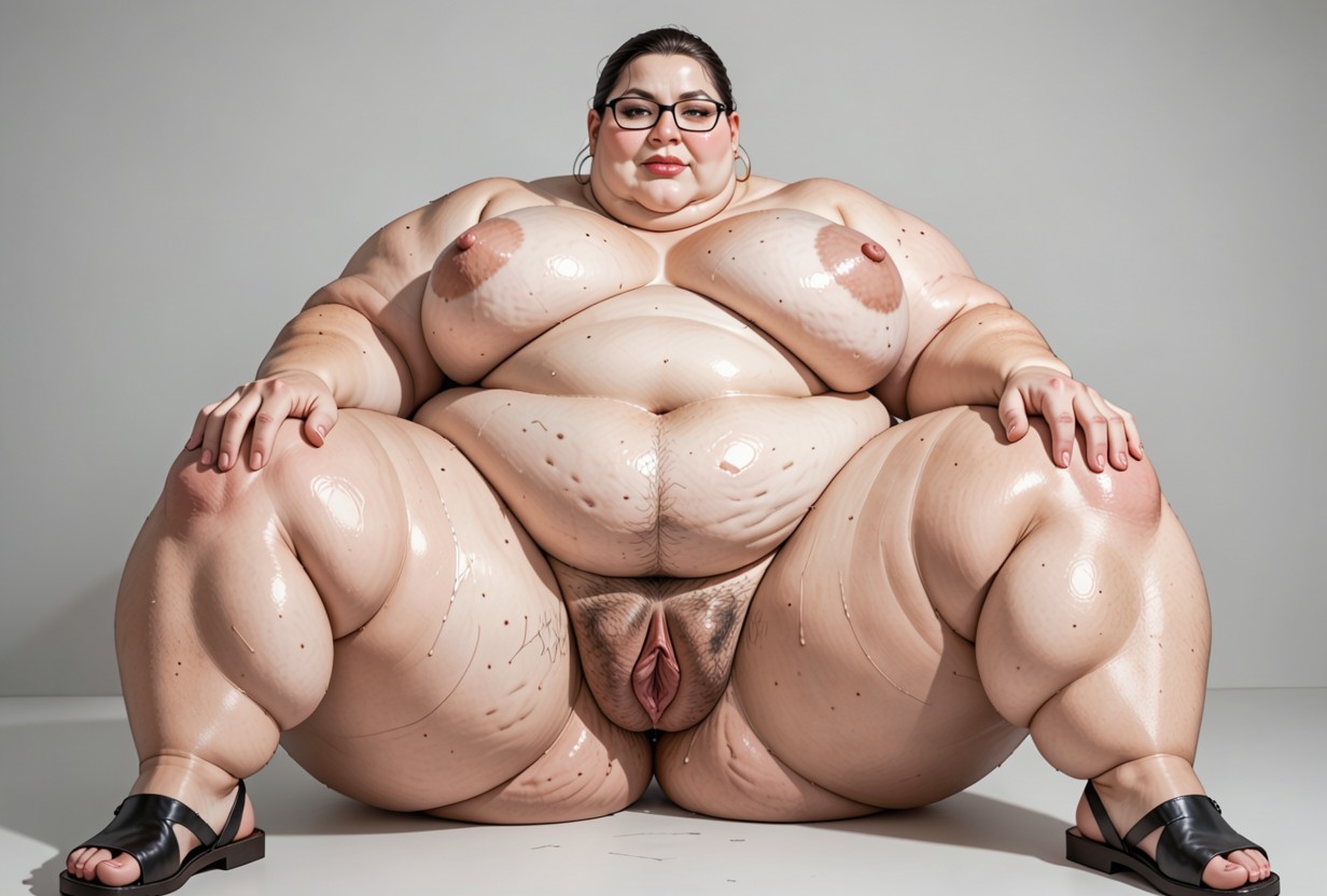Oiled Skin, 30+, Fatty Porno IA BBW