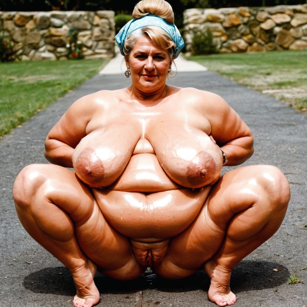 Full Body, Sit, Whole Body BBW AI Porn