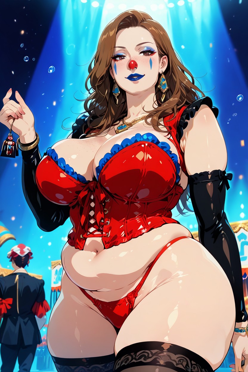 Thick Thighs, Large Natural Breasts, Face Porno BBW IA