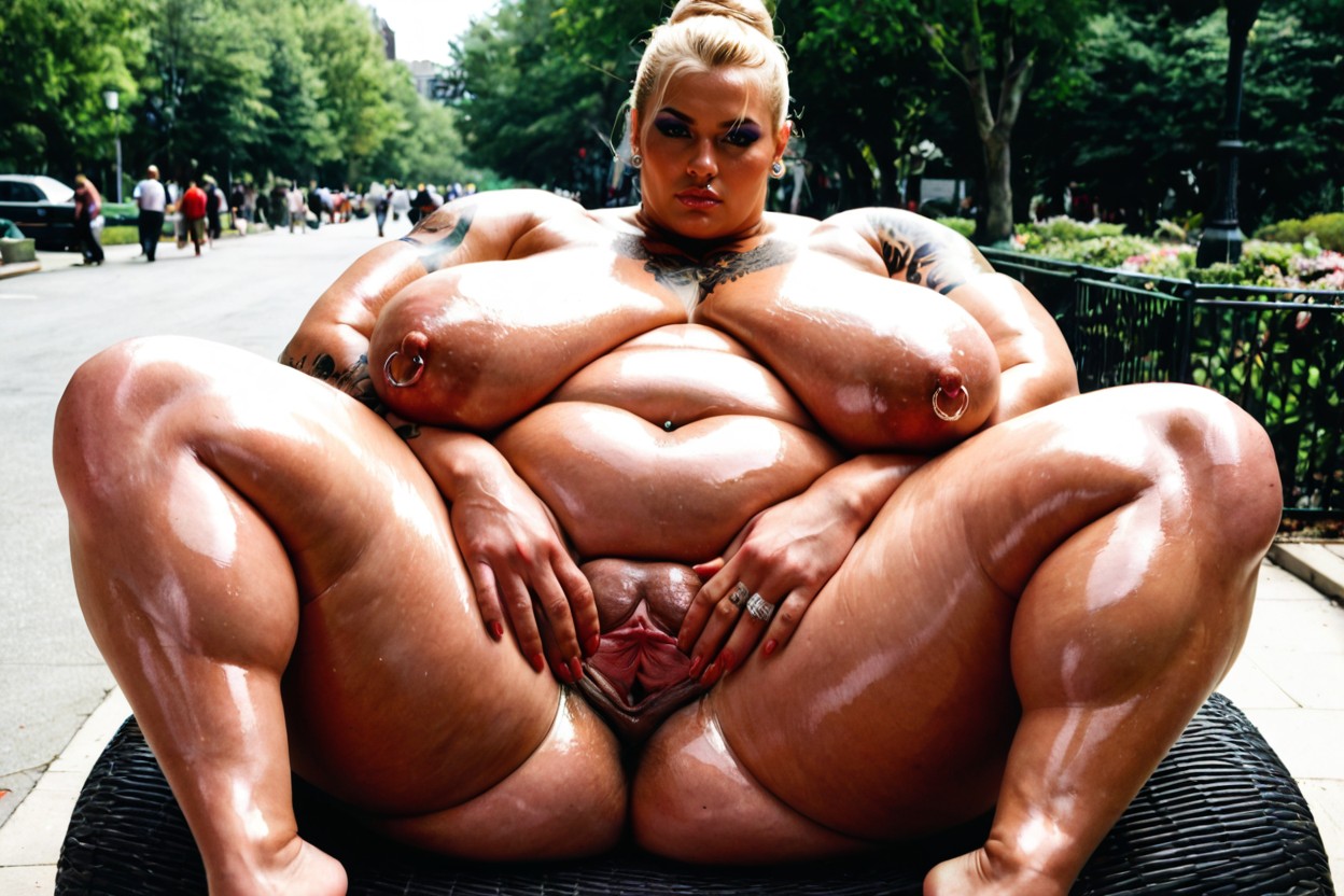 Thick, 18+, Front View BBW AI Porn