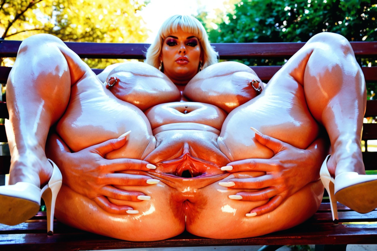Shiny Skin, Freckles, Hyper Massive Fat Ass Porno BBW IA