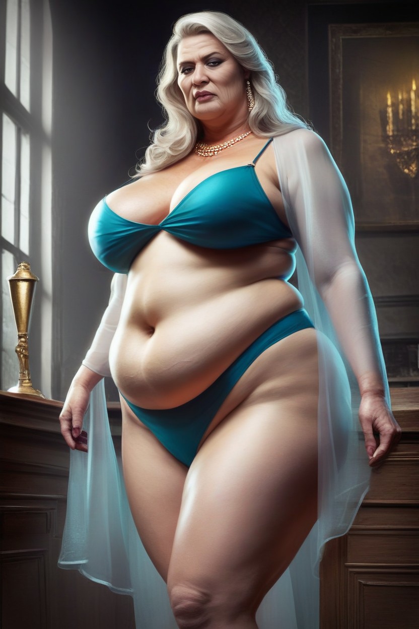 Milf, Thick Thighs, Barefoot Porno IA BBW