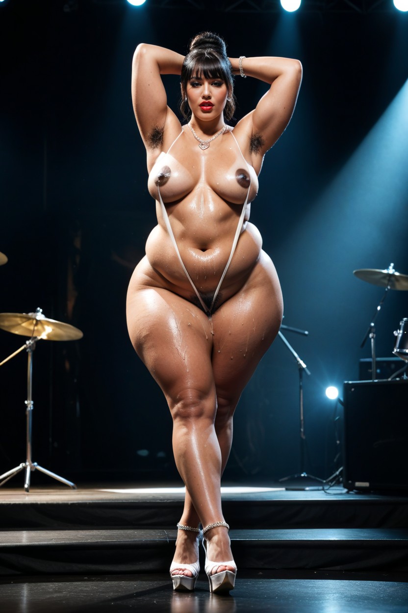Belly Hair, Extremely Wide Hips, 18+ Porno BBW IA
