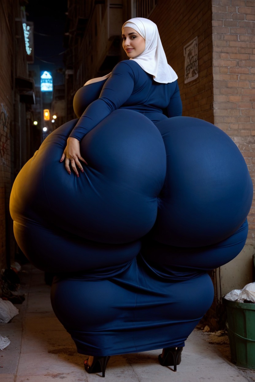 Hdr, Giant Amazonian Ssbbw, Open Clothes BBW AI Porn