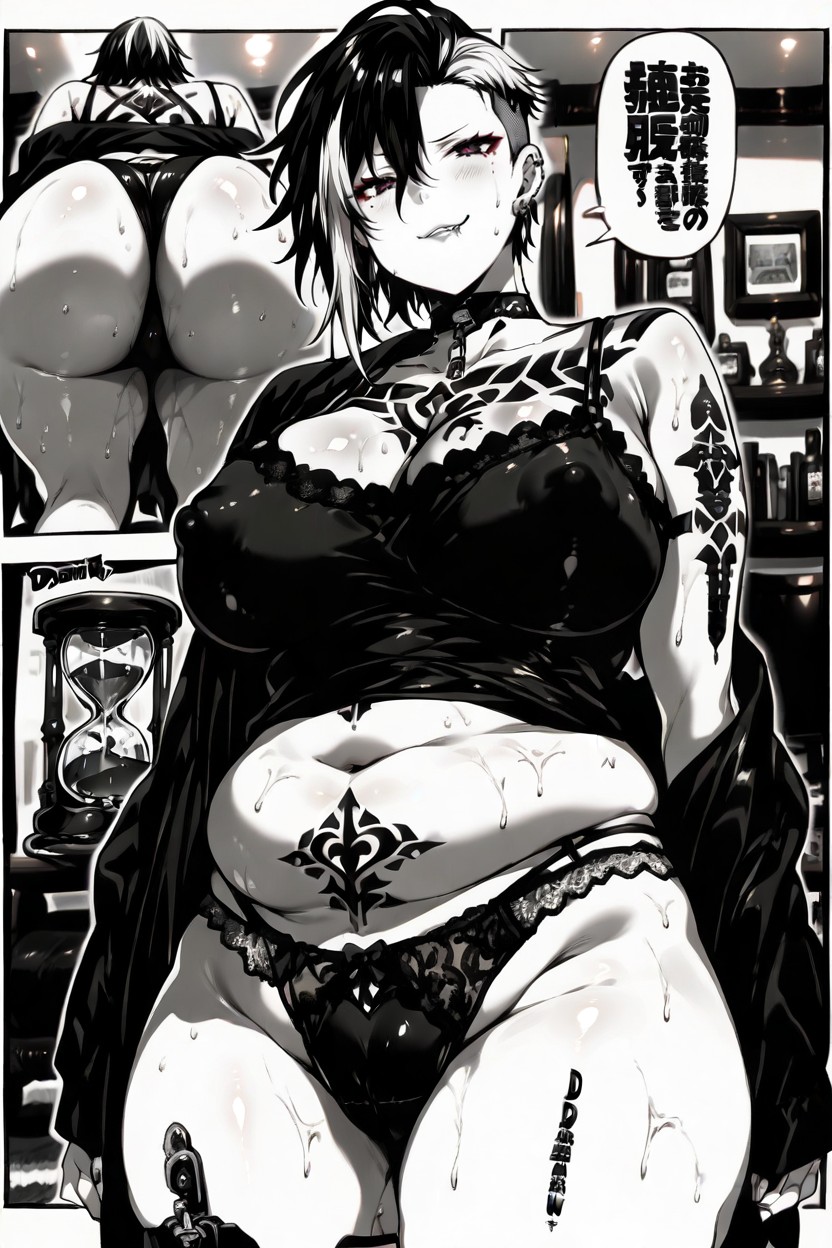 Monochrome, Grayscale, Waist Shot Porno BBW IA
