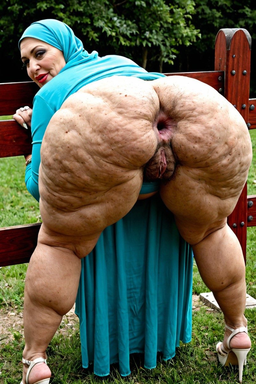 Full Body, Milf Ladies, Torso Pending Forward BBW AI Porn