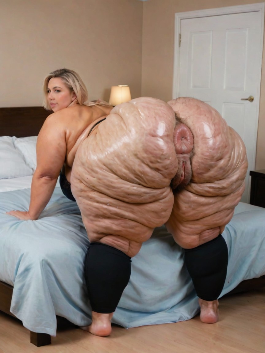 Hairy Butthole BBW AI Porn