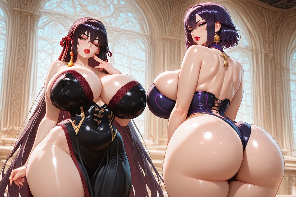 Huge Anime Proportions, Lorathe_most_fattened_titanic_hugely_fat_breasts, 18+ BBW AI Porn