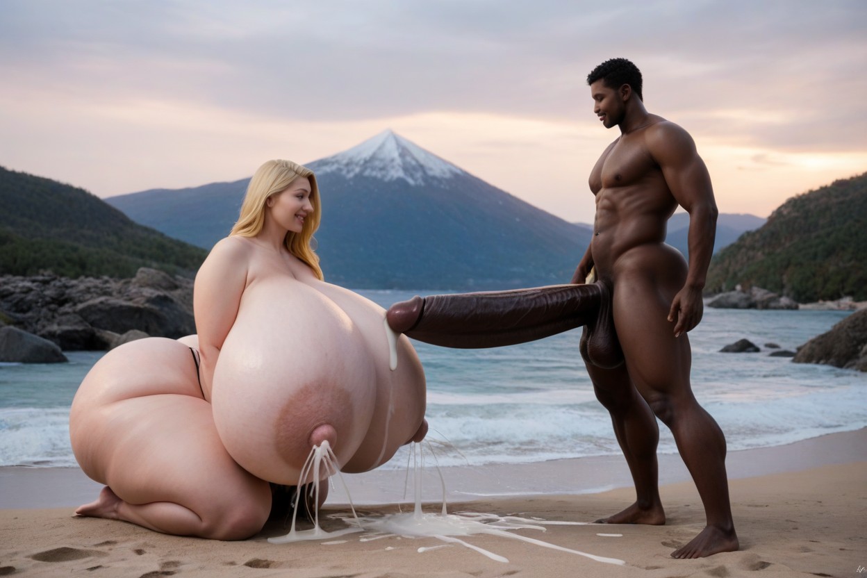 Black Sun, Absurdly Oversized Hyper Penis, Antarctica BBW AI Porn