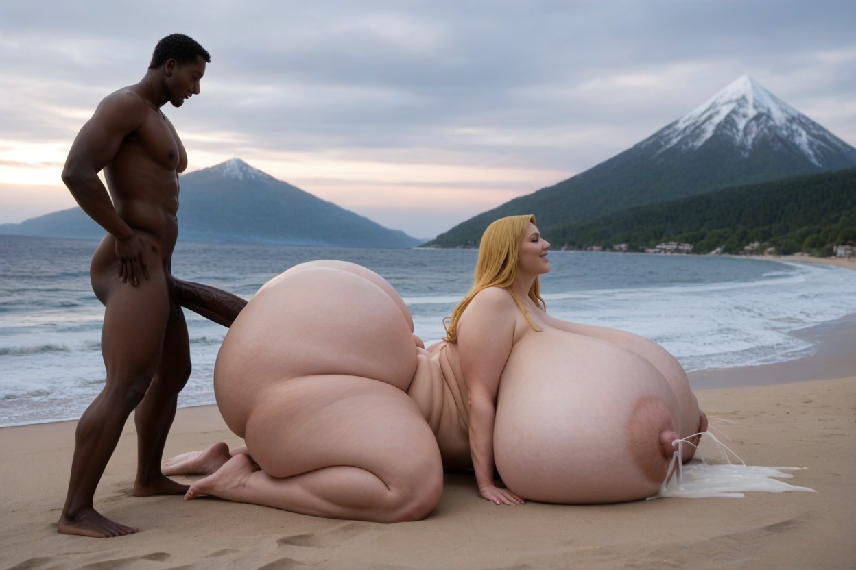 Extremely Massive Cock, Extremely Huge Cock, Antarctica BBW AI Porn