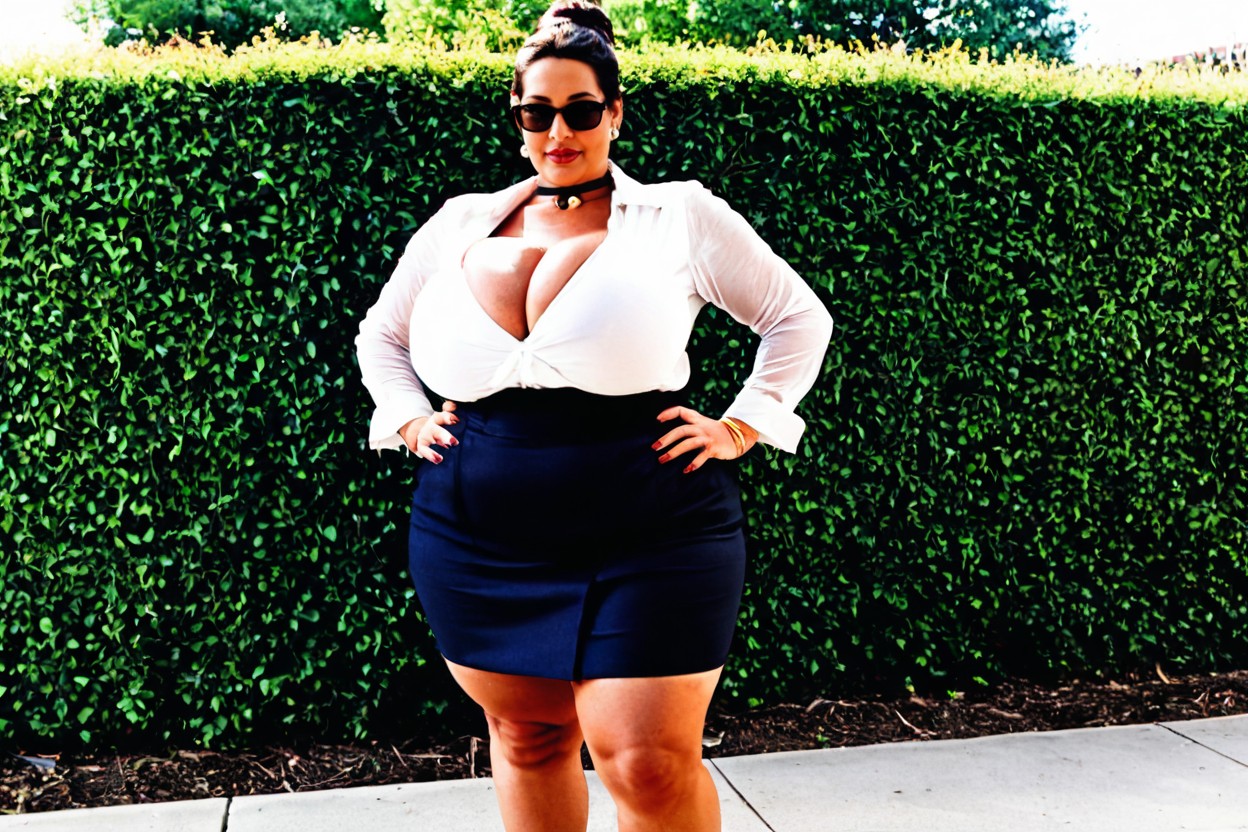 하향식, Plump Figure, Female Ceo BBW AI 야짤