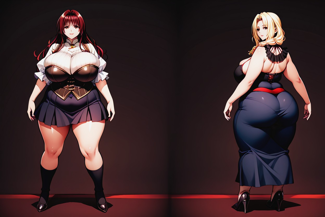 Lorasignificant_drastic_enlarging_enormous_massive_weight_gain, Lee, Extremely Large Ass BBW AI Porn