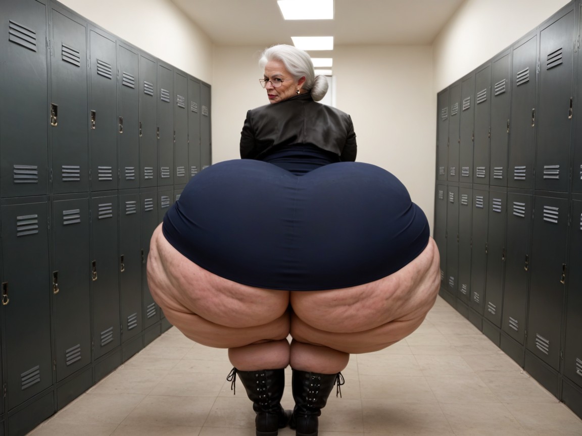 Cellulite Thighs, Oversized Mega Ass, Enojada Porno BBW IA