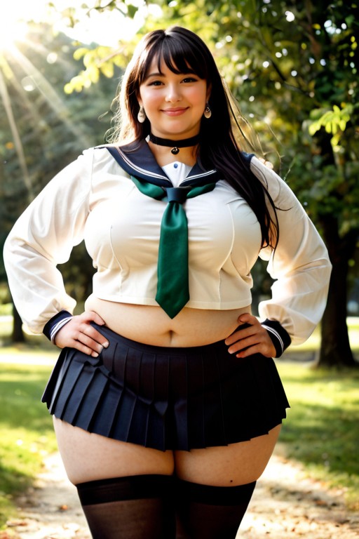 Avergonzada, Shy Smile, Refreshing Breeze Porno BBW IA