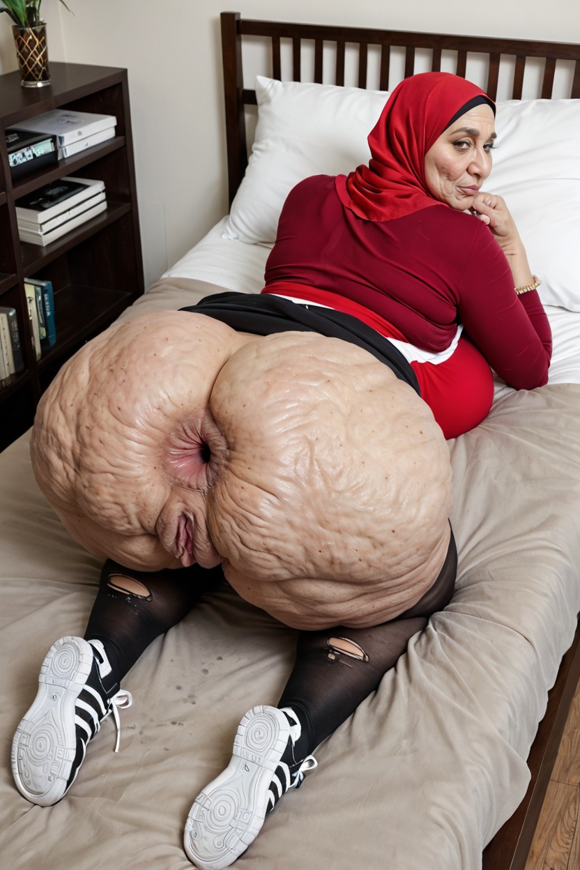 Ass Up, Breast Expansion, Intense Eye Contact BBW AI Porn