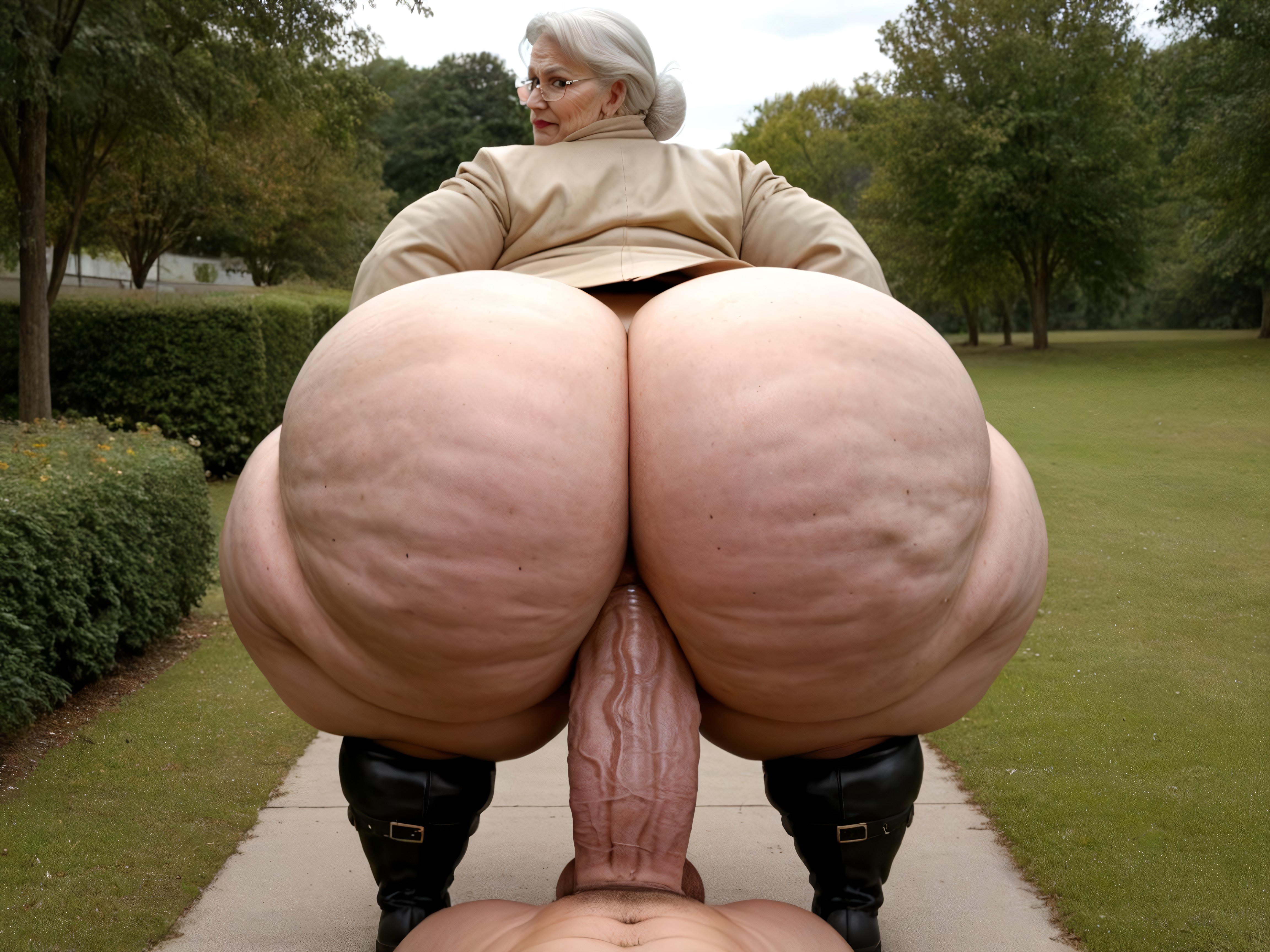 Ssbbw, Hyper Ass, Arched Back Porno BBW IA
