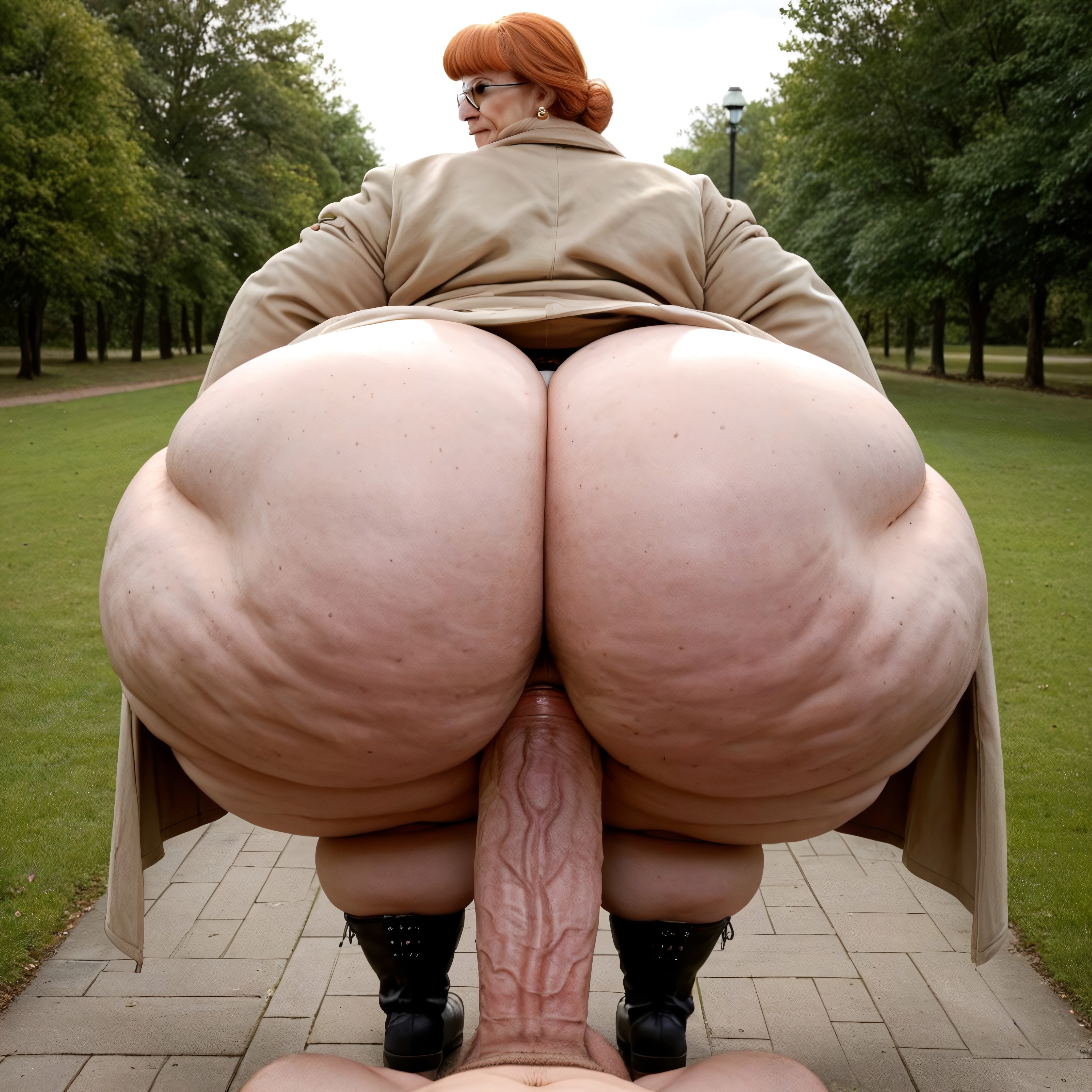 High Resolution, Mirando Al Espectador, Wearing Boots Porno BBW IA