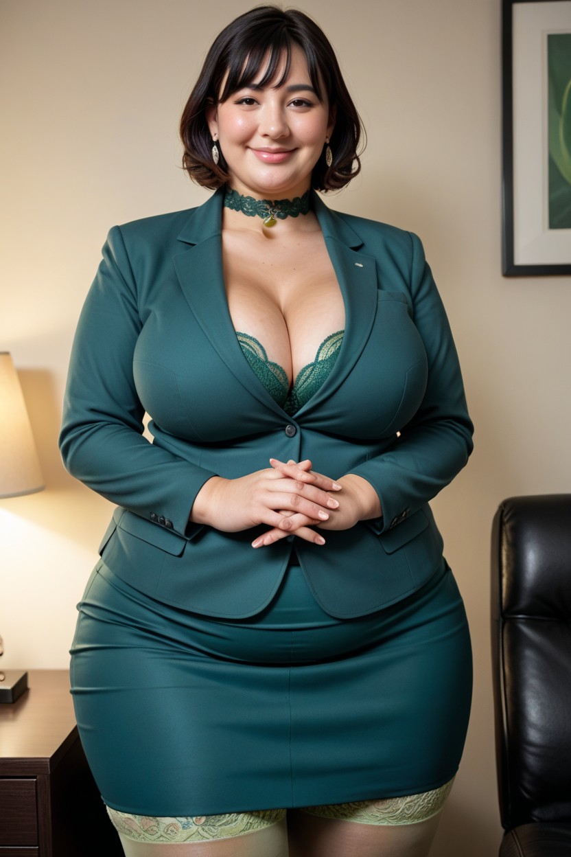 Sonriendo, Healthy Obesity, Round Puffy Face Porno BBW IA