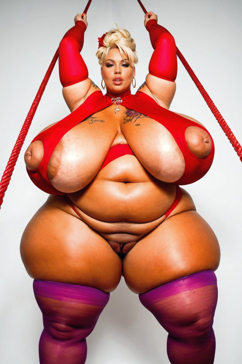 18+, Labia Massively Enlarged Pussy, Puffy Pussy Visible Porno BBW IA