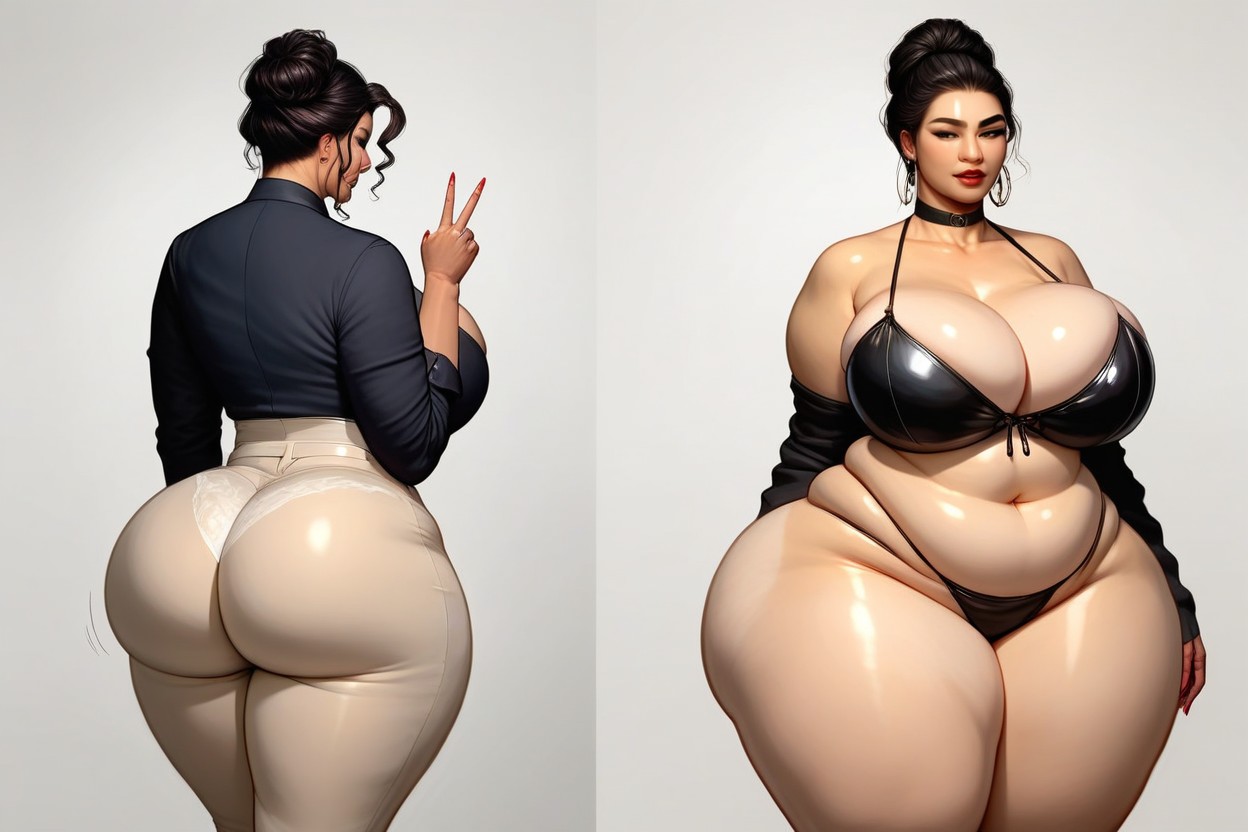 Extremadamente Pesado En La Parte Inferior, Huge Anime Proportions, Lee Porno BBW IA