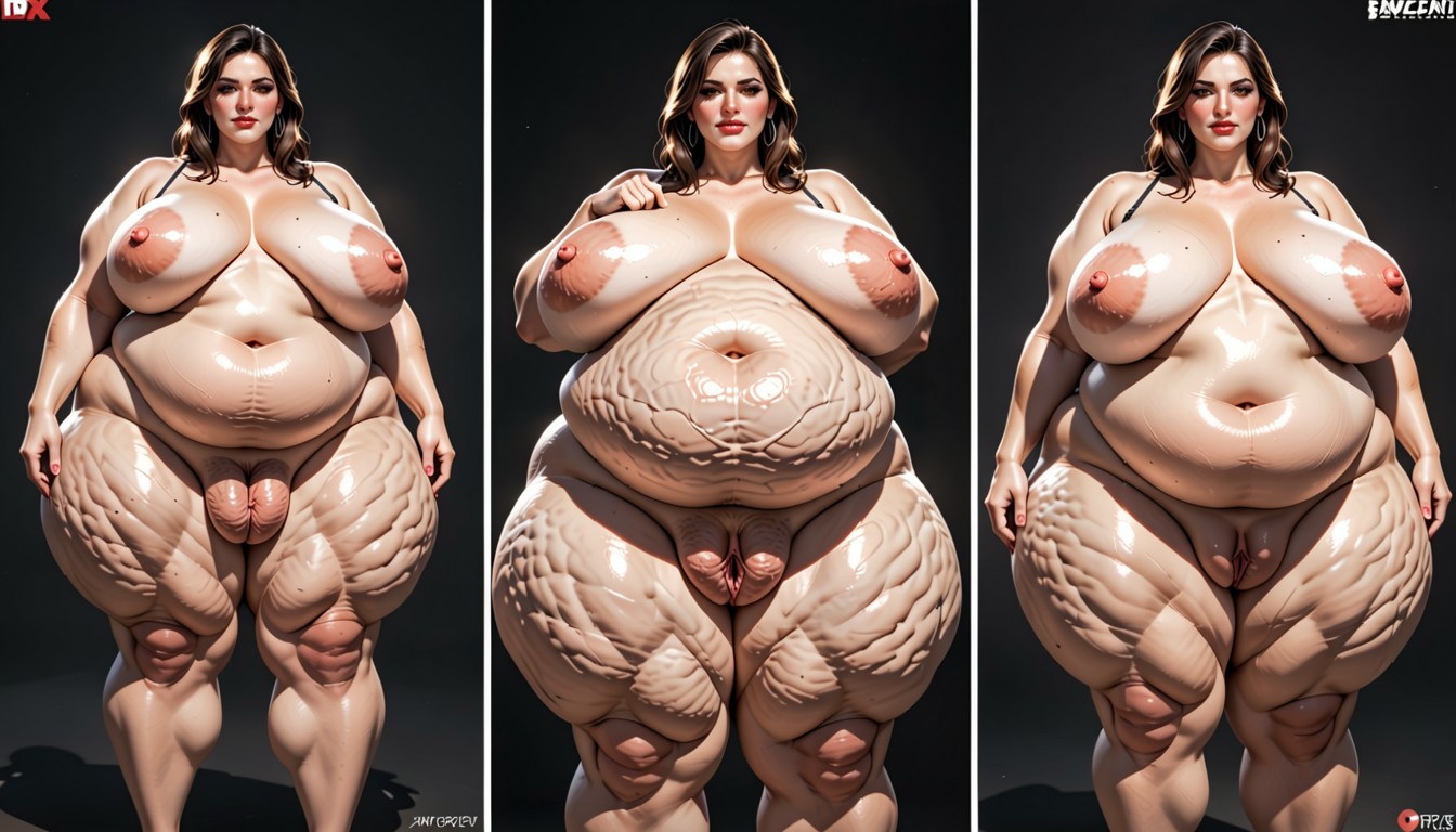 Fatter, White Pawg, White Pawg BBW AI Porn