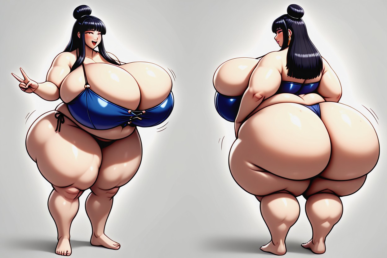 Lee, Lorathe_most_fattened_titanic_hugely_fat_breasts, Lorasignificant_drastic_enlarging_enormous_massive_weight_gain BBW AI Porn