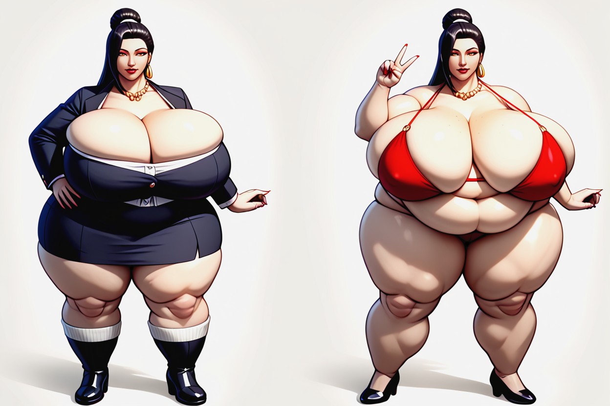 Huge Anime Proportions, Busty Gargantuan Colossal Huge Fat Beasts Growing Larger, Lee Porno BBW IA