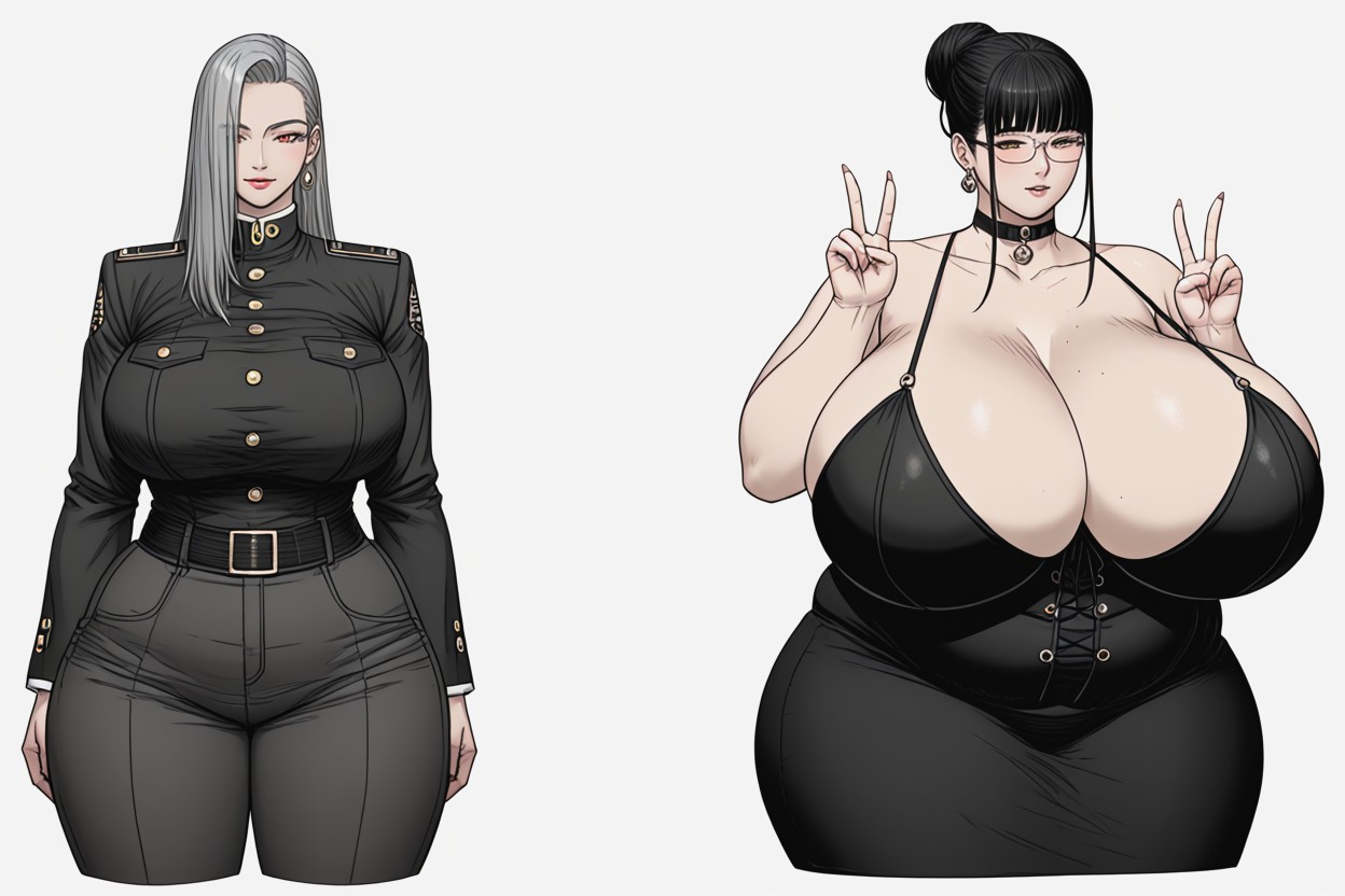 She Is Becoming Exceedingly So Much More Ultra_thicker_ultra_fatter_ultra-hyper_bustier, Extremely Large Ass, Lee BBW AI Porn