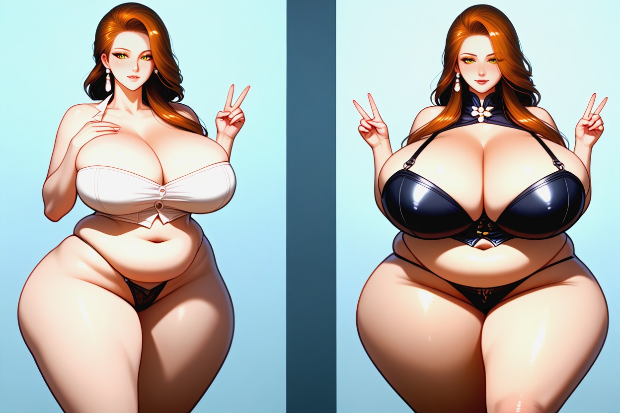 Huge Anime Proportions, Loraperfect_immense_drastic_monumental_ultra-hyper_enlarging_fatter_mega_breast_expansion, Extremely Large Ass BBW AI Porn