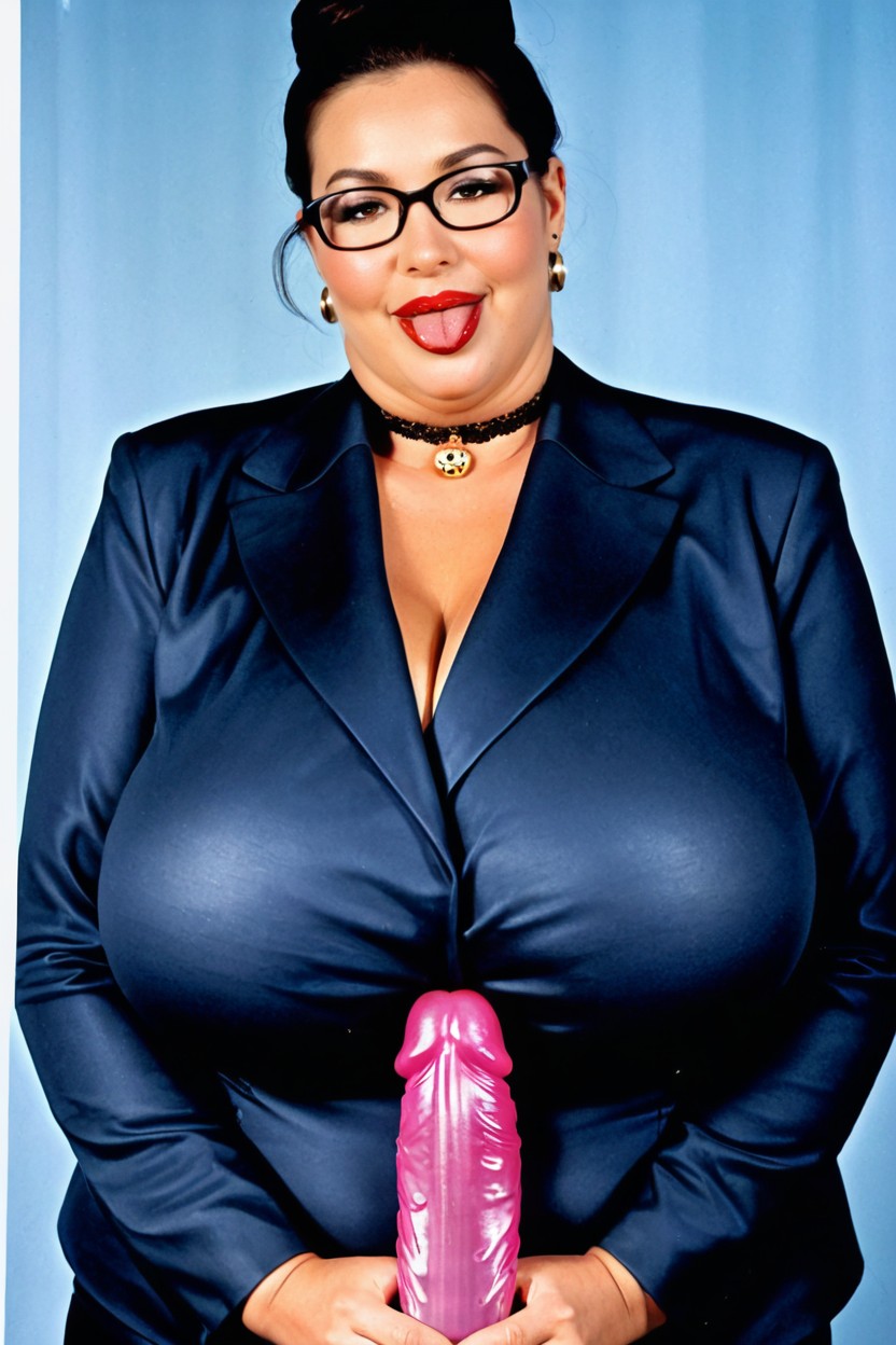 Mature Chubby, Female Ceo, Plump Figure BBW AI Porn