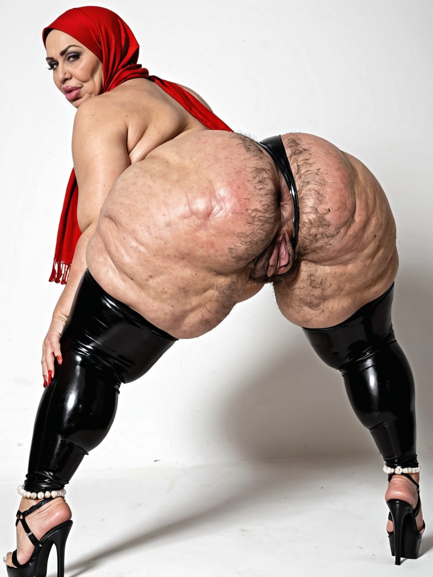 Full Body, Veiny, Eyebrows BBW AI Porn