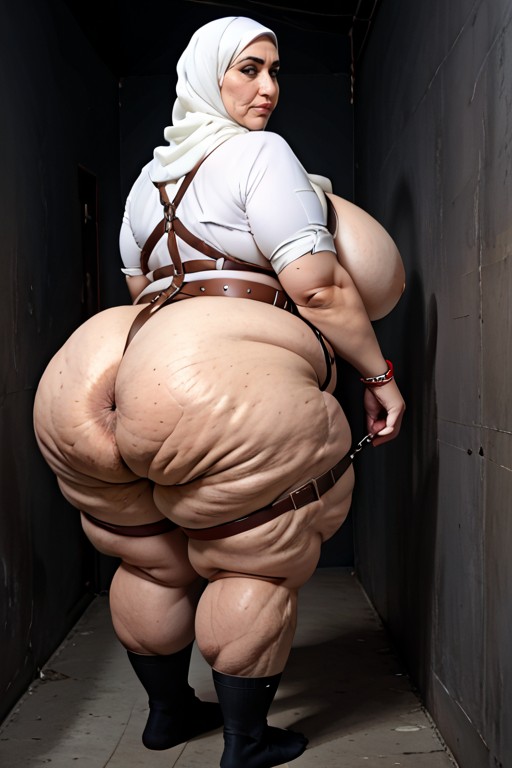 50+, Ugly, Bored BBW AI Porn