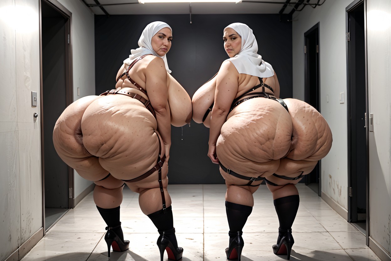 Ssbbw, Show Couple Of Identical Women, Mature Porno BBW IA