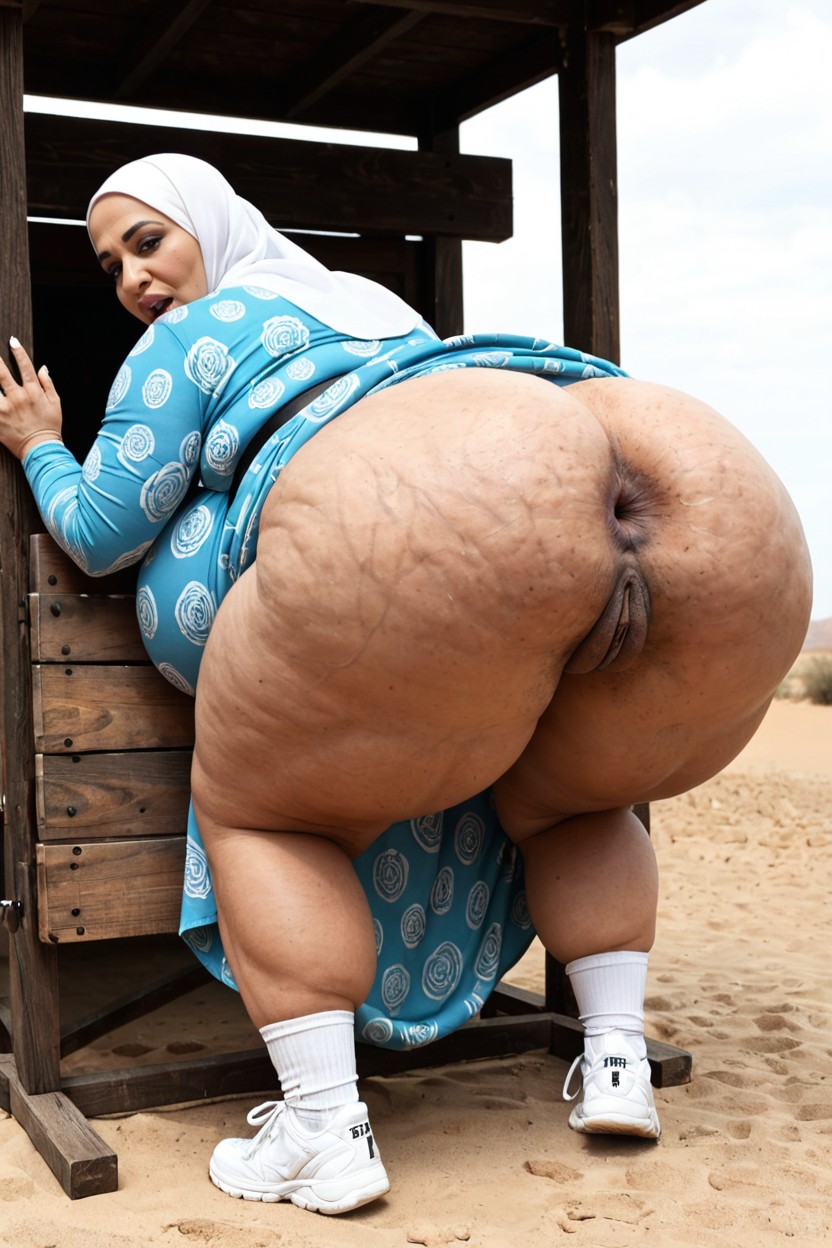 18+, Breast Expansion, Looking At Viewer BBW AI Porn