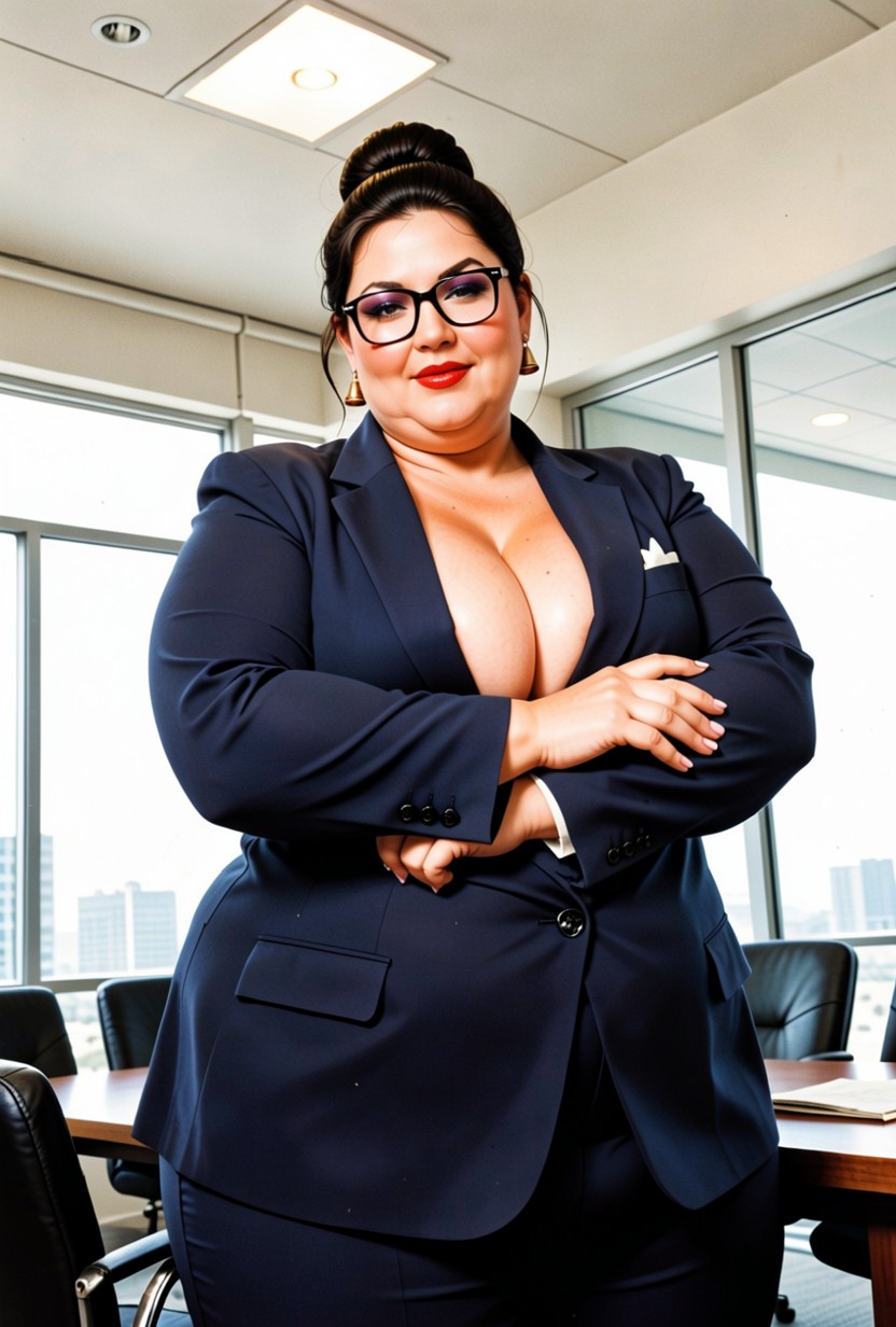 Choker With Bell, Mature Woman, Commanding Presence Porno BBW IA