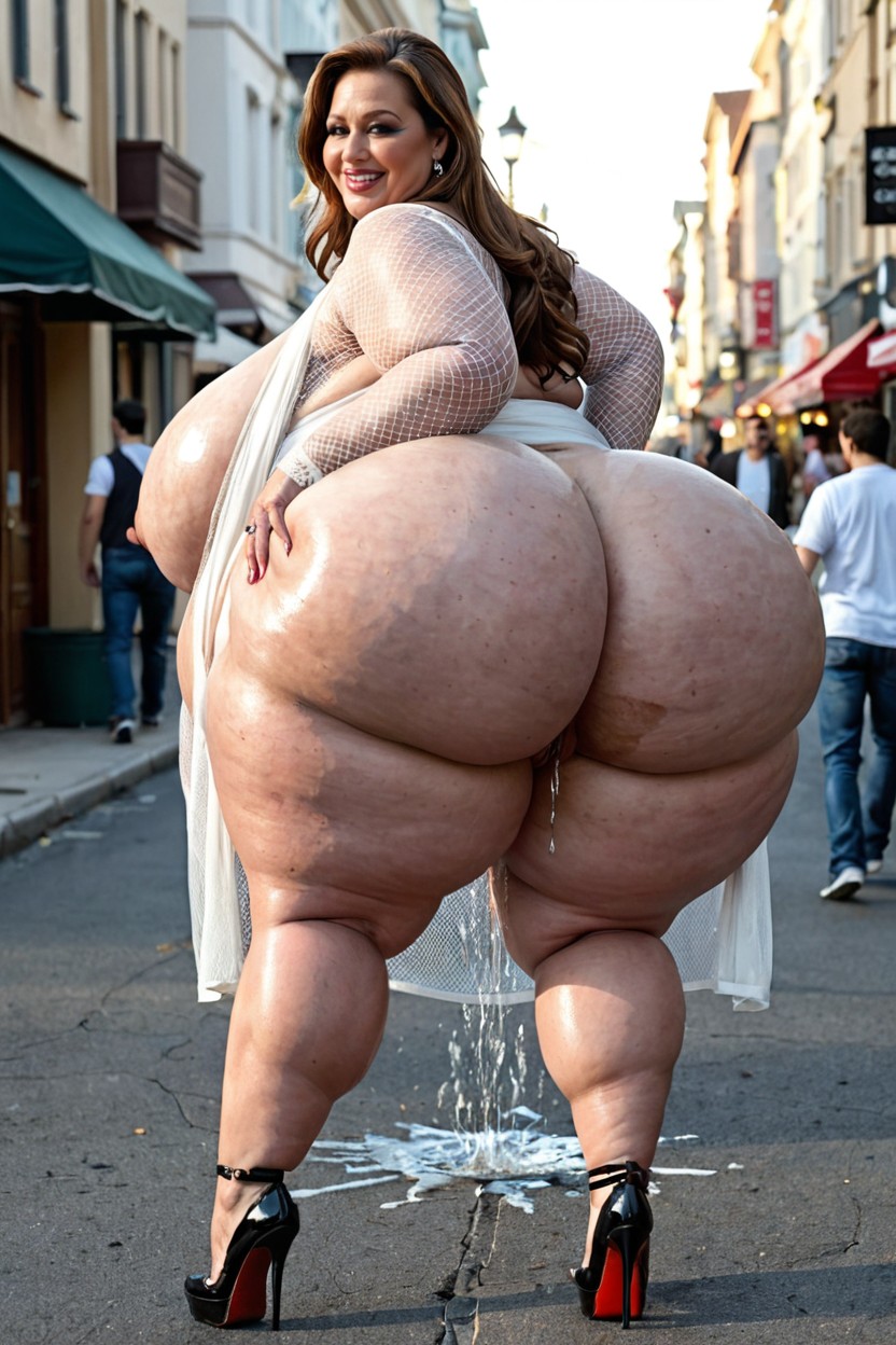 Standing Ass Up Spread, Cellulite, Anal Sex BBW AIエロ