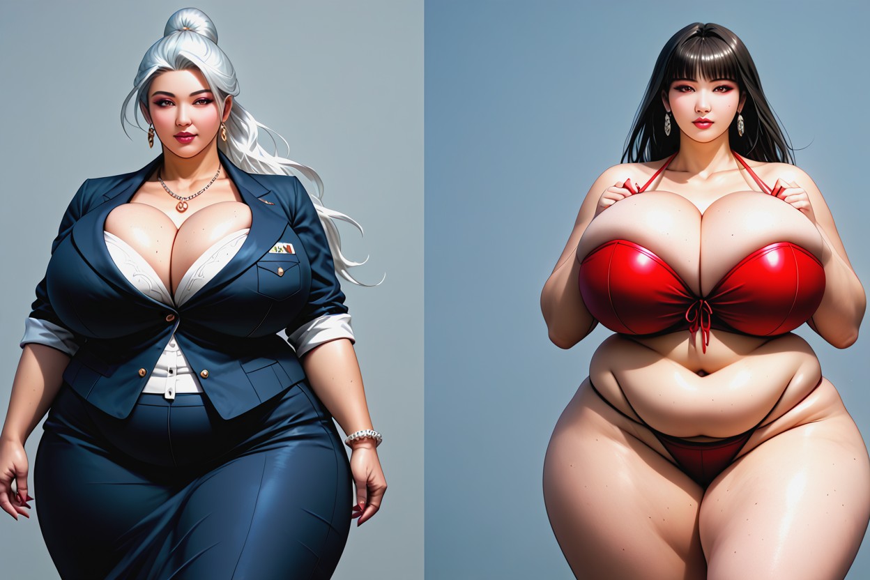 Fat, She Is Becoming Exceedingly So Much More Ultra_thicker_ultra_fatter_ultra-hyper_bustier, Thick Thighs BBW AI Porn