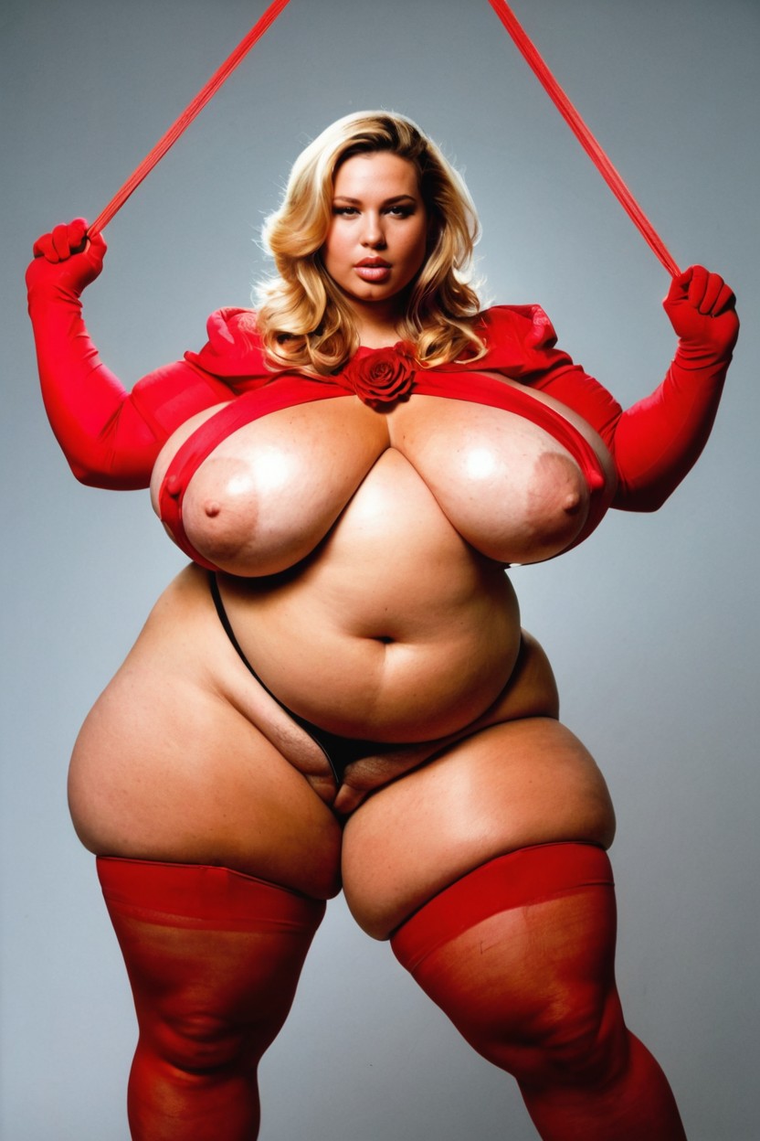 Standing, Hyper Mega Sized Natural Breasts, Deep Long Asscrack Porno BBW IA