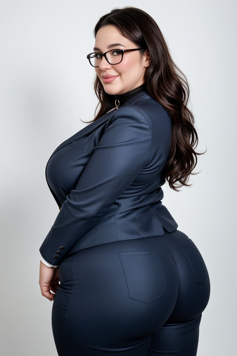 Homely Charm, Horny, Competent BBW AI Porn