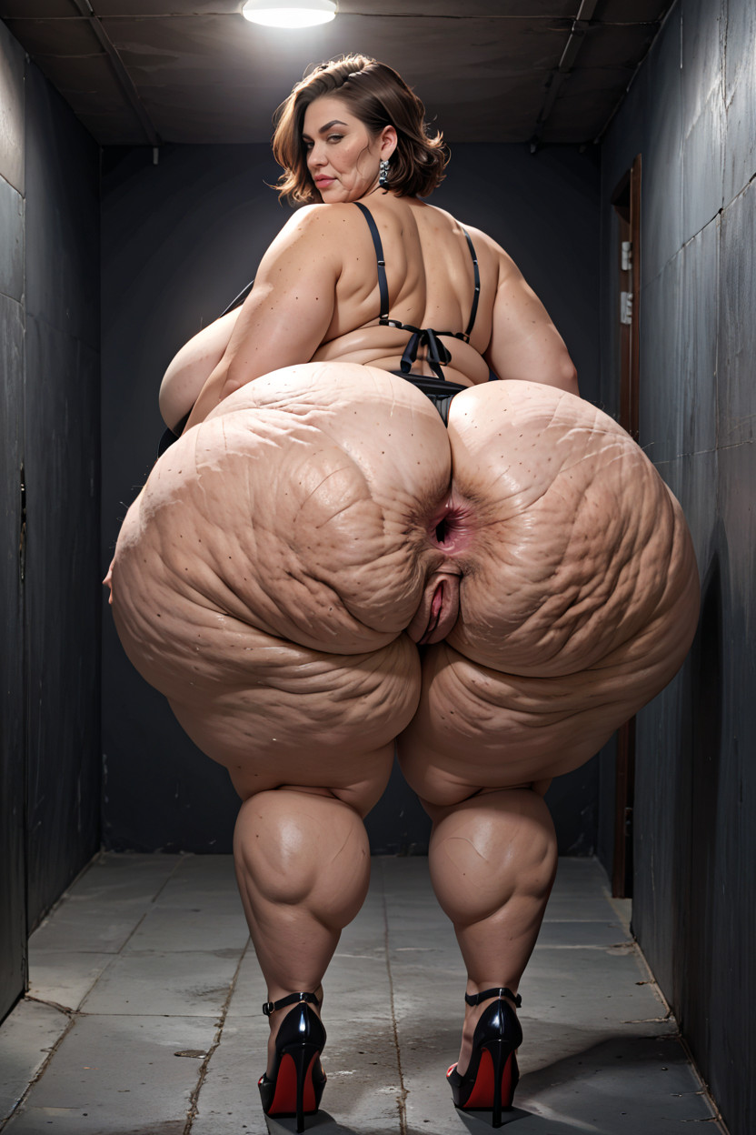 Intense Eye Contact, Sexy Gilf, Pervertedly Insidious Glare BBW AI Porn