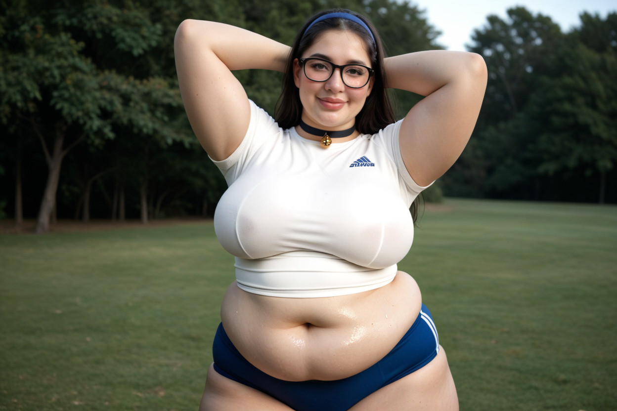 Wide Bulbous Nose, Late Twenties, Brazos Detrás De La Cabeza Porno BBW IA