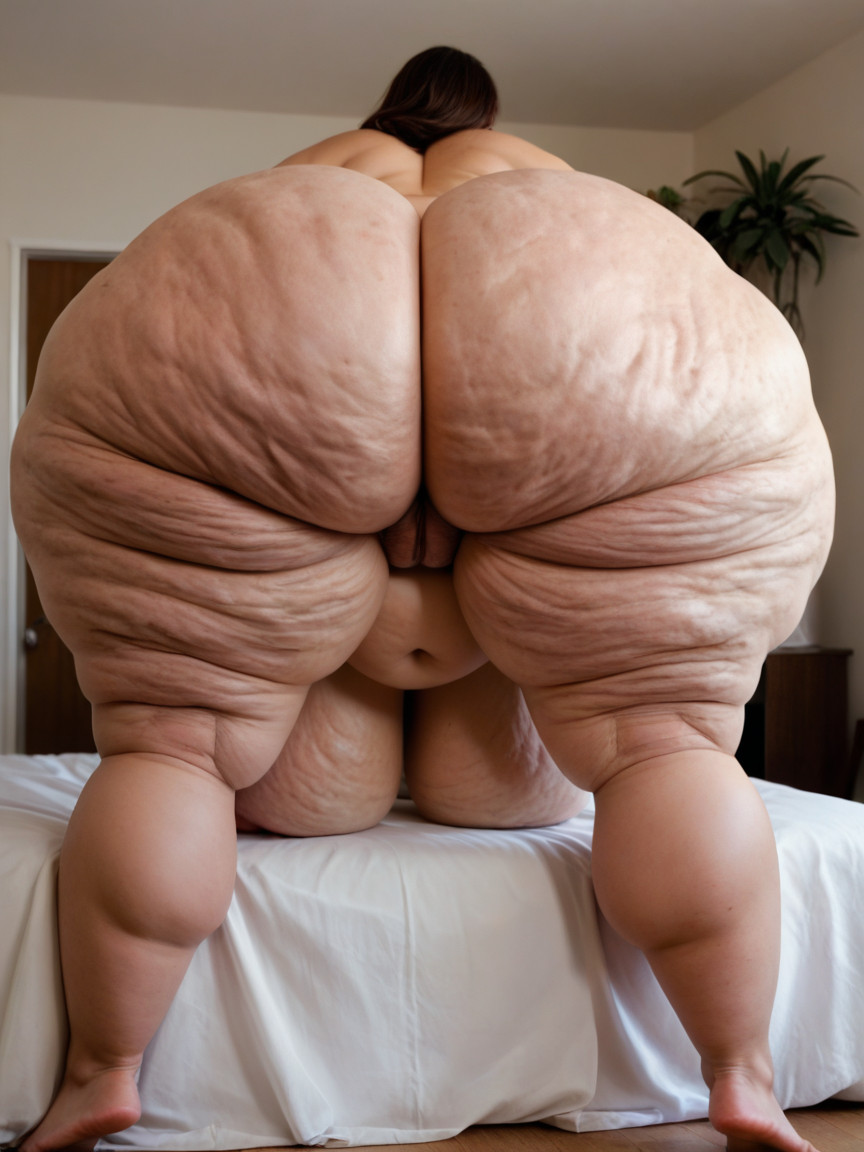 Droopy, Morbidly Obese, Culo Pequeño Porno BBW IA
