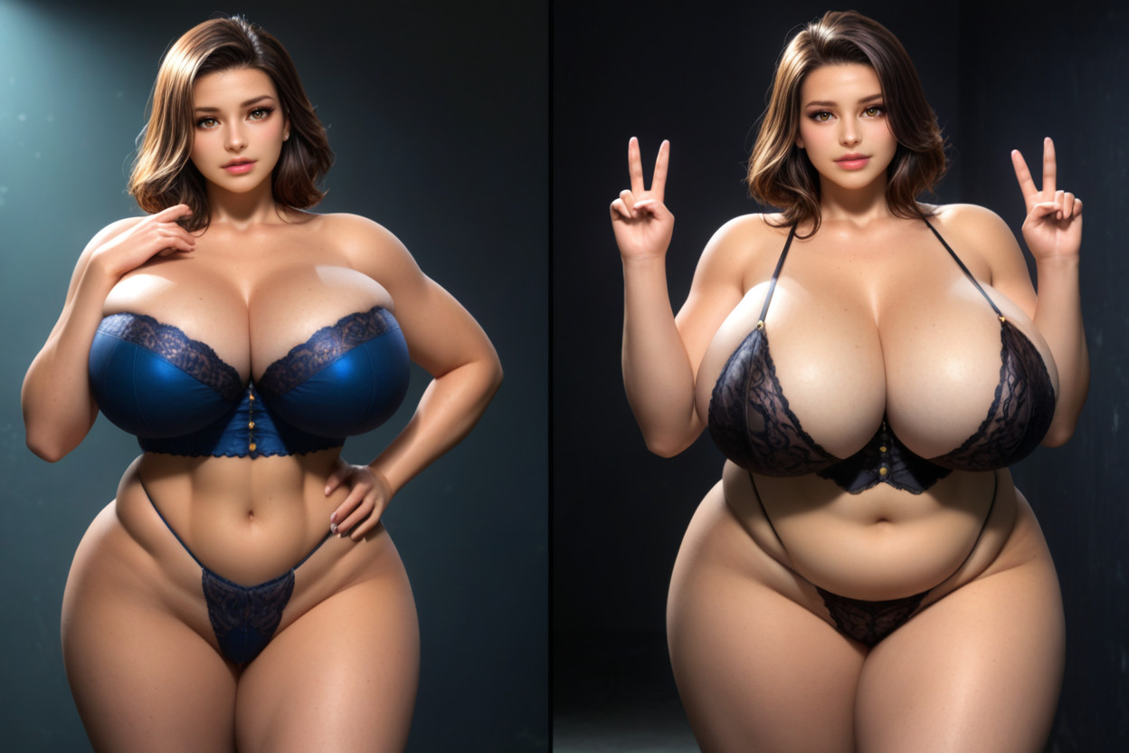 Asian, Fat, Perfect Hentai BBW AI Porn