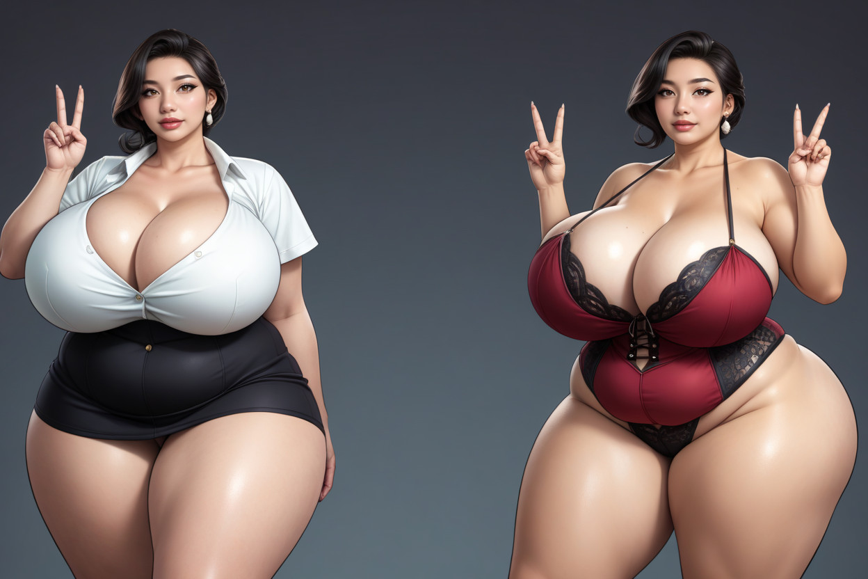Thick, Perfect Hentai, Lorasignificant_drastic_enlarging_enormous_massive_weight_gain BBW AIエロ