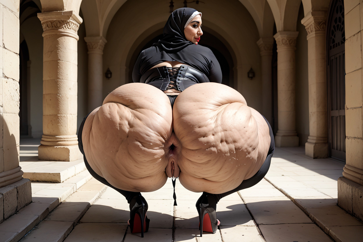 Full Body, Ssbbw Persian Mature Lady, Expansion Mammaire Porno IA BBW